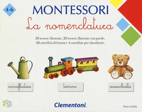 Montessori I nomi delle cose