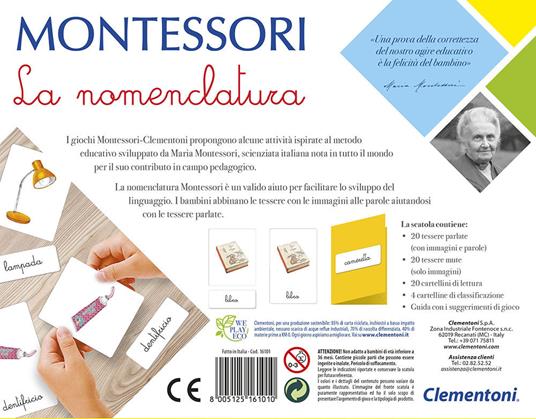 Montessori I nomi delle cose - 3