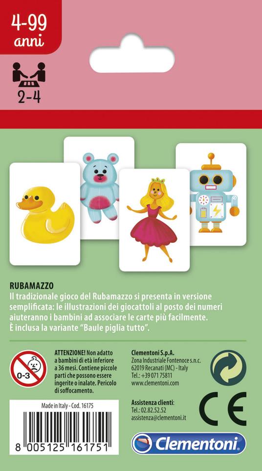 Rubamazzo - Clementoni - Sapientino - Carte da gioco - Giocattoli