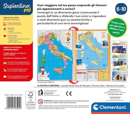 Sapientino Più Classic Educ Games Scopriamo l'Italia - 3