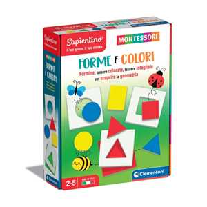 Giocattolo Montessori - Forme e Colori Clementoni