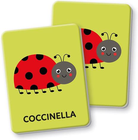 Clementoni Sapientino Baby Montessori - Carte Primo Memo, Gioco di Memoria Educativo Bambini 1-3 Anni, Carte Tattili - 5
