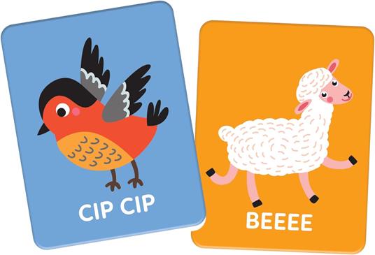 Clementoni Sapientino Montessori - Che Verso Fa, Gioco Educativo, 30 Flashcards Montessori per Bambini 1-3 Anni - 4