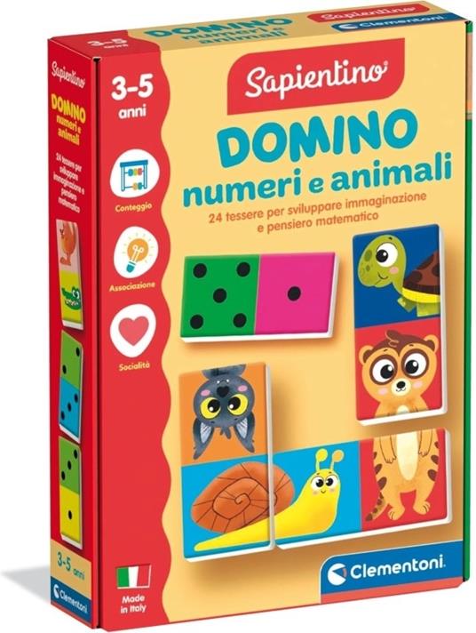 Domino Numeri e Animali (16841)