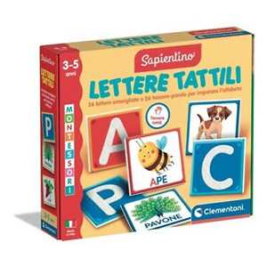Giocattolo Montessori - Lettere Tattili (16855) Clementoni