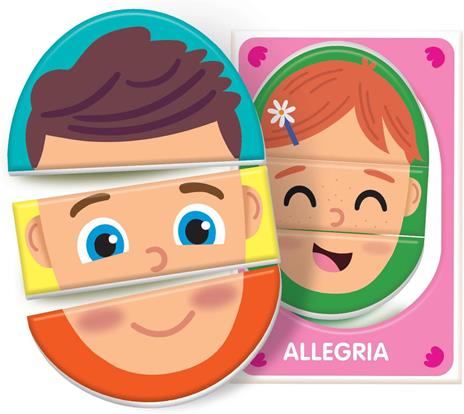 Clementoni Sapientino - Tante Facce, Gioco Educativo Bambini 2-4 Anni, con Tessere Intercambiabili - 2