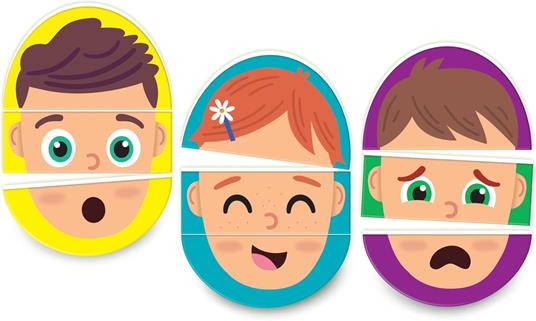 Clementoni Sapientino - Tante Facce, Gioco Educativo Bambini 2-4 Anni, con Tessere Intercambiabili - 4