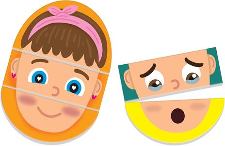Clementoni Sapientino - Tante Facce, Gioco Educativo Bambini 2-4 Anni, con Tessere Intercambiabili - 5