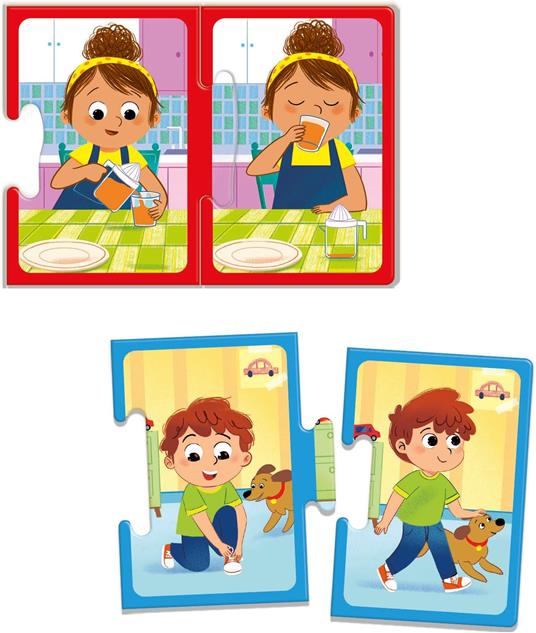 Clementoni Sapientino - Ora Ci Riesco, Gioco Educativo con Tessere Incastro per Bambini 2-4 Anni - 5