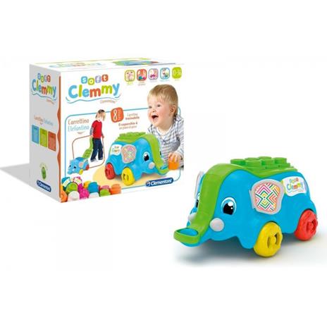 Baby Clemmy. Carrettino Elefante - 2