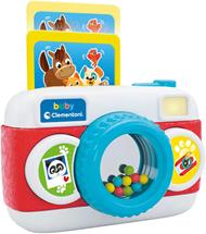 Clementoni Baby Baby Camera, Macchina Fotografica Elettronica per Bambini 9-36 Mesi, con Suoni e Luci