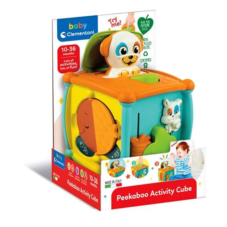 Peek-a-boo Activity Cube - 2