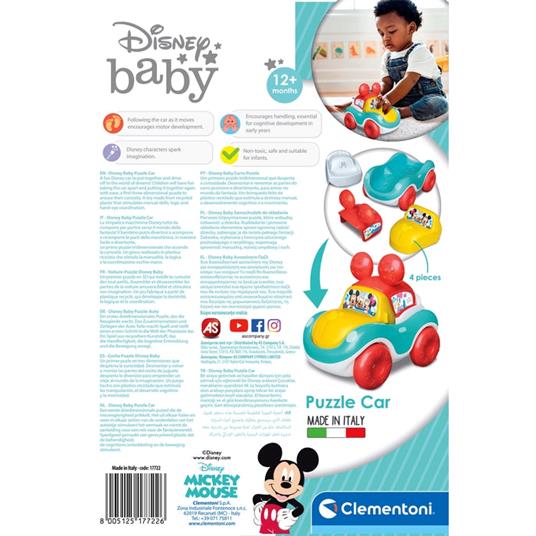 Disney Baby - Puzzle Car Assemble & Go - 3
