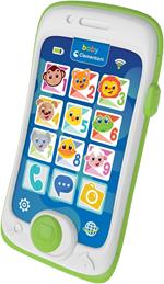 Clementoni Baby Smartphone Touch & Play, Telefono Bambini 12-36 Mesi, Centro attività con 3 modalità di Gioco