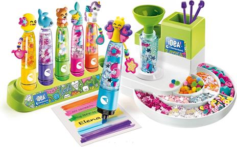 Clementoni Idea - Laboratorio degli Evidenziatori Personalizzati, Kit Creativo per Bambini 6+ Anni - 2