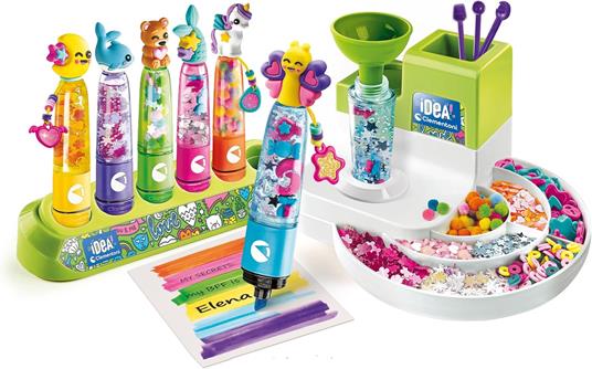 Clementoni Idea - Laboratorio degli Evidenziatori Personalizzati, Kit Creativo per Bambini 6+ Anni - 2