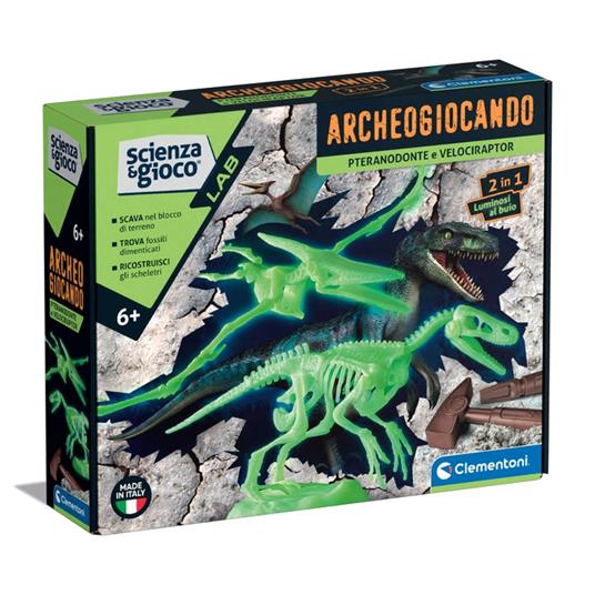 Archeogiocando: Pteranodonte e Velociraptor