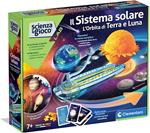 Clementoni Scienza e Gioco Lab - Il Sistema Solare, Orbita di Terra e Luna, Gioco Scientifico Bambini 6+ Anni