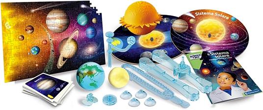 Clementoni Scienza e Gioco Lab - Il Sistema Solare, Orbita di Terra e Luna, Gioco Scientifico Bambini 6+ Anni - 2