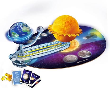 Clementoni Scienza e Gioco Lab - Il Sistema Solare, Orbita di Terra e Luna, Gioco Scientifico Bambini 6+ Anni - 3