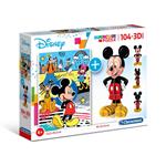 Puzzle 3D Model. Mickey Mouse