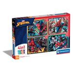 Puzzle Marvel Spiderman - 1x12 + 1x16 + 1x20 + 1x24 pezzi