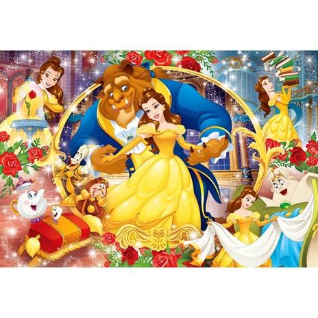 Disney Princess Beauty and The Beast 104 maxi pezzi Supercolor Puzzle - 2
