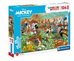 Clementoni Puzzle 104 Pz Mickey & Friends