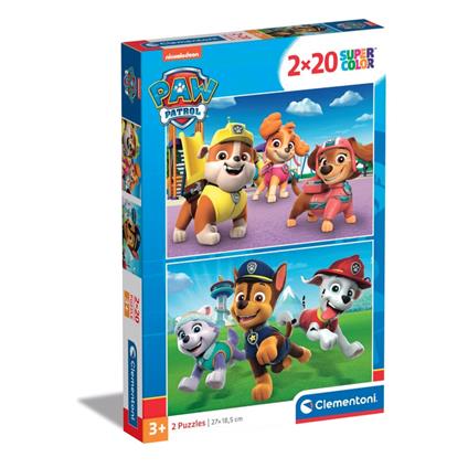 Puzzle Paw Patrol - 2x20 pezzi
