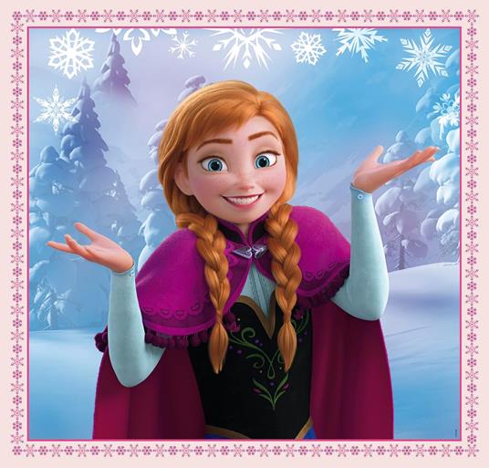 Clementoni - Puzzle per Bambini 3x48 Pezzi Supercolor, per Bambini 5+ Anni, Illustrazione con Personaggi Disney Frozen - 4