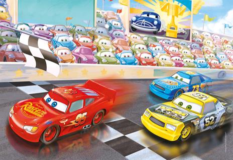 Clementoni Play For Future Disney Pixar Cars 3x48 pezzi materiali 100% riciclati Made in Italy, puzzle bambini 4 anni+, 25254 - 2
