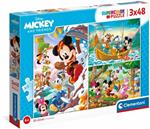 Clementoni Puzzle 3X48 Pz Mickey & Friends