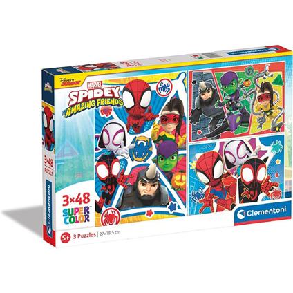 Puzzle 3X48 Pz Spidey & His Amazing Friends