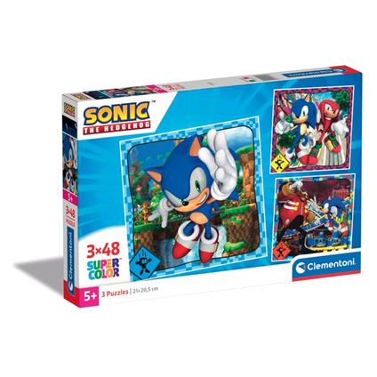 Puzzle Sonic - 3x48 pezzi