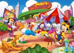 Puzzle Mickey's Toon Town