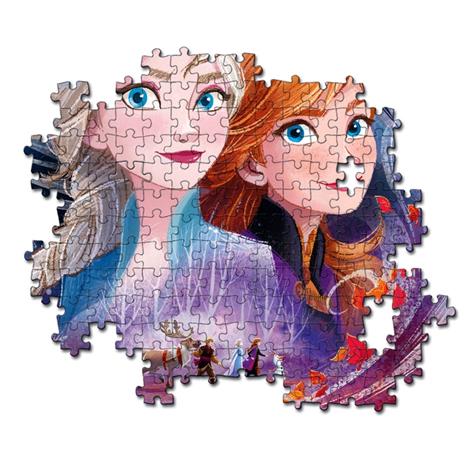 Clementoni Play For Future Disney Frozen 2 104 pezzi materiali 100% riciclati Made in Italy, puzzle bambini 6 anni+, 27154 - 3