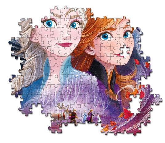 Clementoni Play For Future Disney Frozen 2 104 pezzi materiali 100% riciclati Made in Italy, puzzle bambini 6 anni+, 27154 - 6