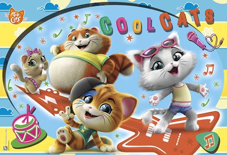 44 Cats 24 maxi pezzi Supercolor Puzzle - 2