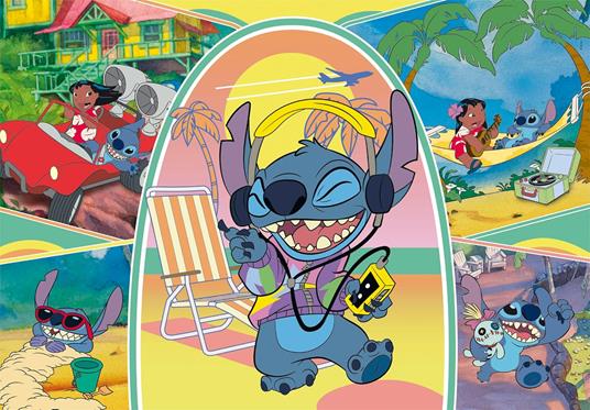 Clementoni - Puzzle per Bambini 180 Pezzi Supercolor, per Bambini 7+ Anni, Illustrazione Disney Stitch, Idea Regalo - 2