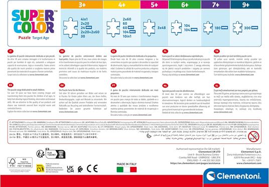 Clementoni - Puzzle per Bambini 180 Pezzi Supercolor, per Bambini 7+ Anni, Illustrazione Disney Stitch, Idea Regalo - 3