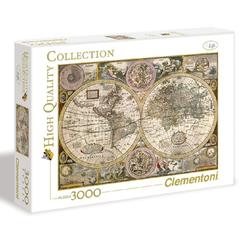 Puzzle Clementoni 3000 pezzi. Old Map