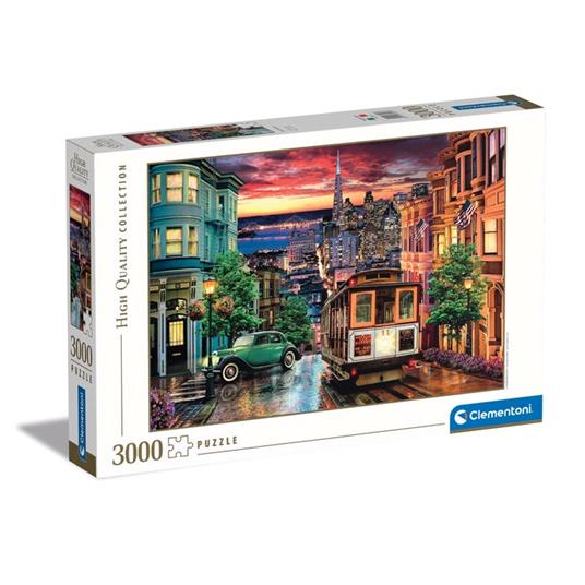 Puzzle Clementoni 3000 pezzi. San Francisco - Clementoni - High Quality  Collection - Puzzle da 1000 a 3000 pezzi - Giocattoli