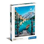 Puzzle 500 pezzi High Quality Collection. Braies Lake