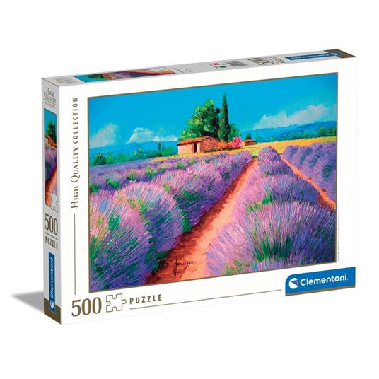 Puzzle Clementoni 500 pezzi. Lavender Scent