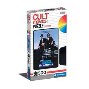 Giocattolo Puzzle 500 pezzi The Blues Brothers Cult Movies Clementoni