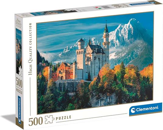 Neuschwanstein Castle Puzzle 500 pezzi High Quality Collection (35146)
