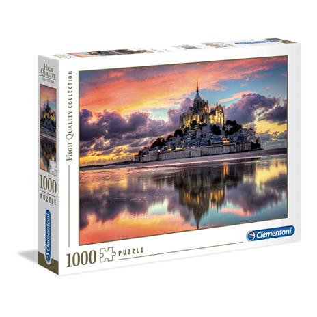 Le magnifique Mont Saint-Michel 1000 pezzi High Quality Collection