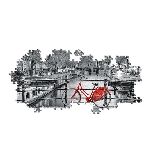 Puzzle Clementoni 1000 pezzi. Amsterdam Bicycle - 3