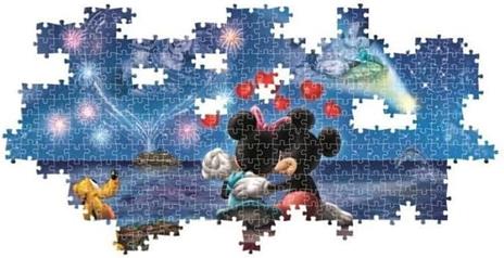 Puzzle 1000 pz - Panorama - Mickey & Minnie (39503) - 3