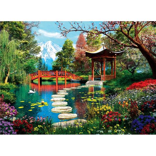 Puzzle Fuji Garden 1029 Pezzi High Quality Collection - 2